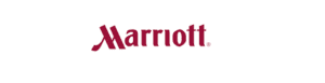 A red logo for marriott hotels